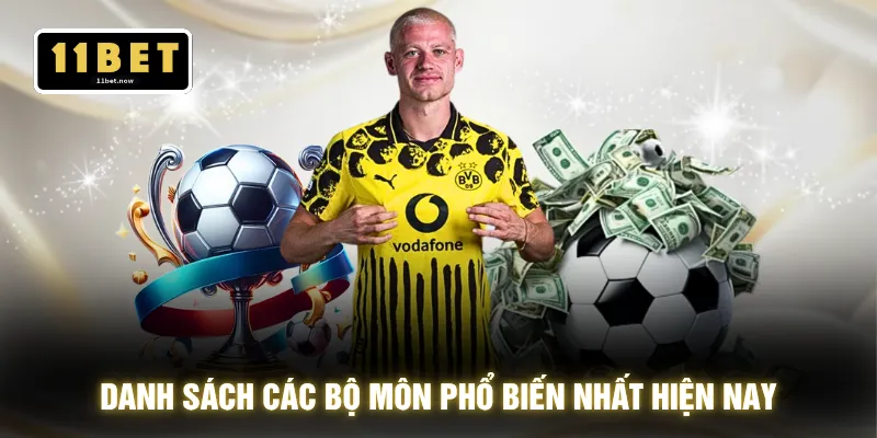 Thể Thao Ảo - Bắt Sóng Chuẩn Xác Lật Kèo Bùng Nổ 2026 3 Danh sách các bộ môn phổ biến nhất hiện nay