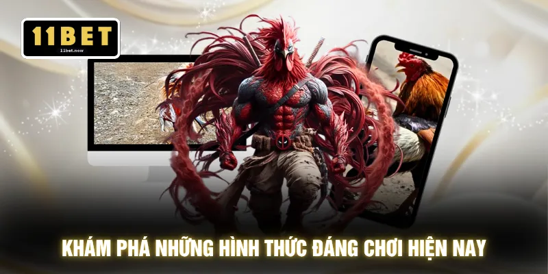 Đá Gà 11BET - Hàng Trăm Trận Đấu Liên Tục Không Nghỉ 24h 3 Khám phá những hình thức đáng chơi hiện nay